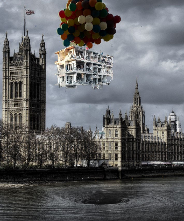 London from Bon Voyage Series, 2013 C-print Diasec Mounting Edition of 5 + 3 AP 120 x 100 cm