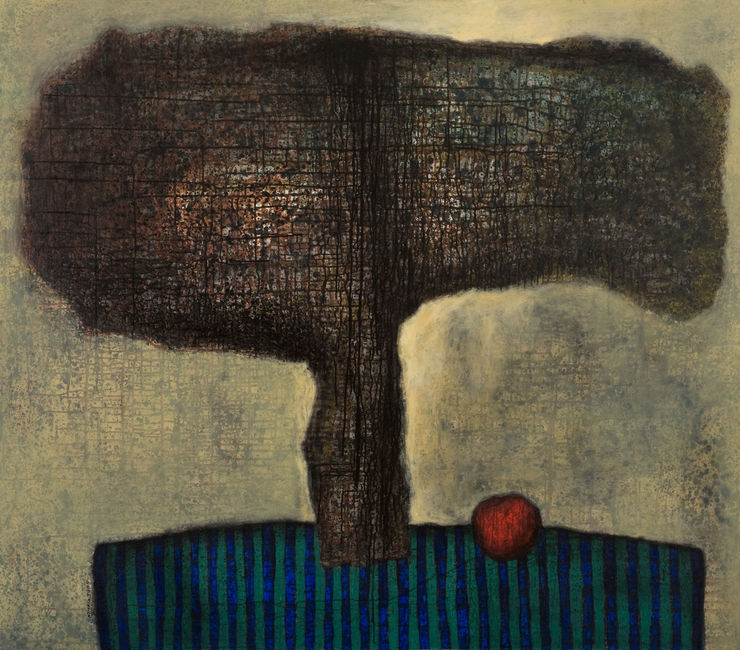 Myth, 2011 Mixed Media on Canvas 140 x 160 cm