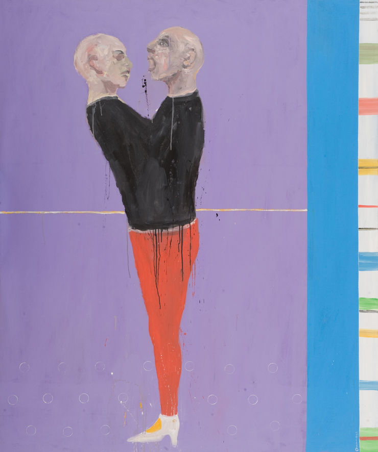 Revival, 2010 Mixed Media on Canvas 180 x 150 cm