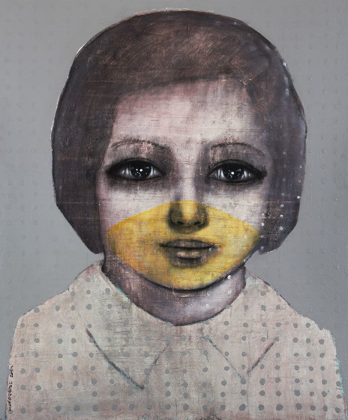 It's No Longer About Me, 2012 Mixed Media on Canvas 175 x 145 cm