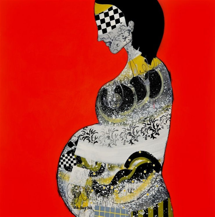 Amman, 2011 Acrylic on Canvas 150 x 150 cm