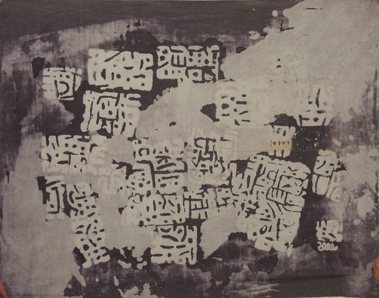 Untitled, 2000 Mixed Media on Canvas 112 x 147 cm