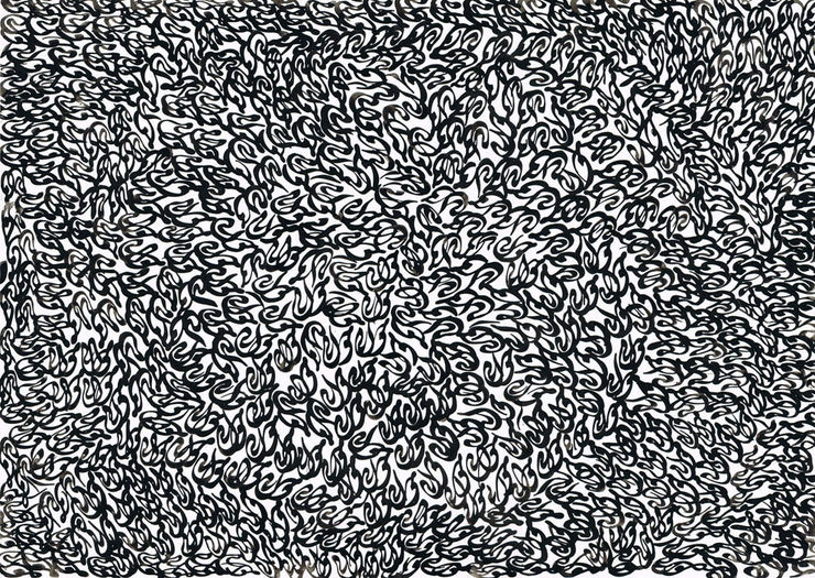 Mohammad Bozorgi Youth, 2008-2013 Ink on paper 21 X 29 cm