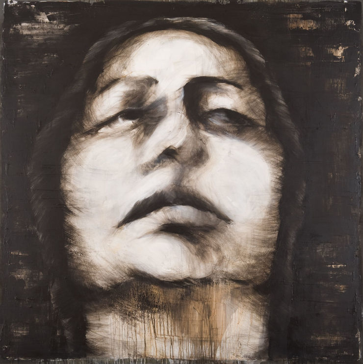 Untitled, 2010 Mixed Media on Canvas 200 x 200 cm