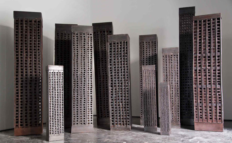 Ginane Makki Bacho Burj el Murr, 2013 Mixed Steel Welding Variable in size