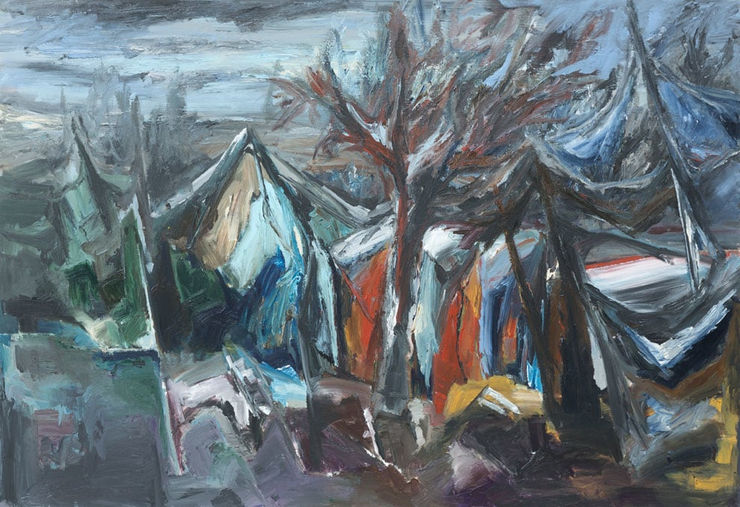 Untitled, 2015 Acrylic on Canvas 130 x 190 cm