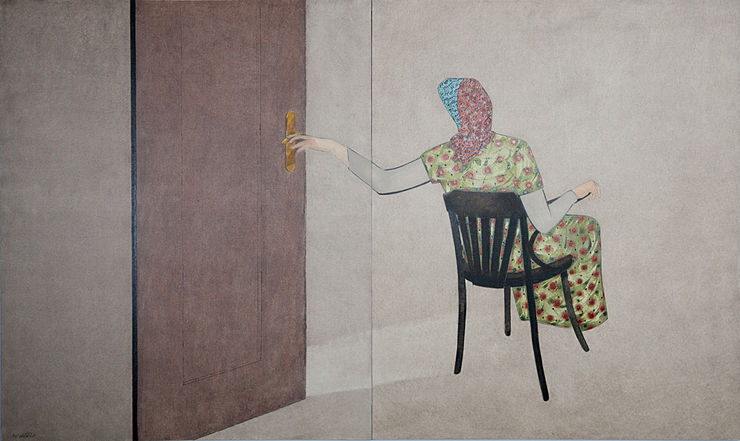 Untitled, 2013 Acrylic on Canvas 120 x 200 cm