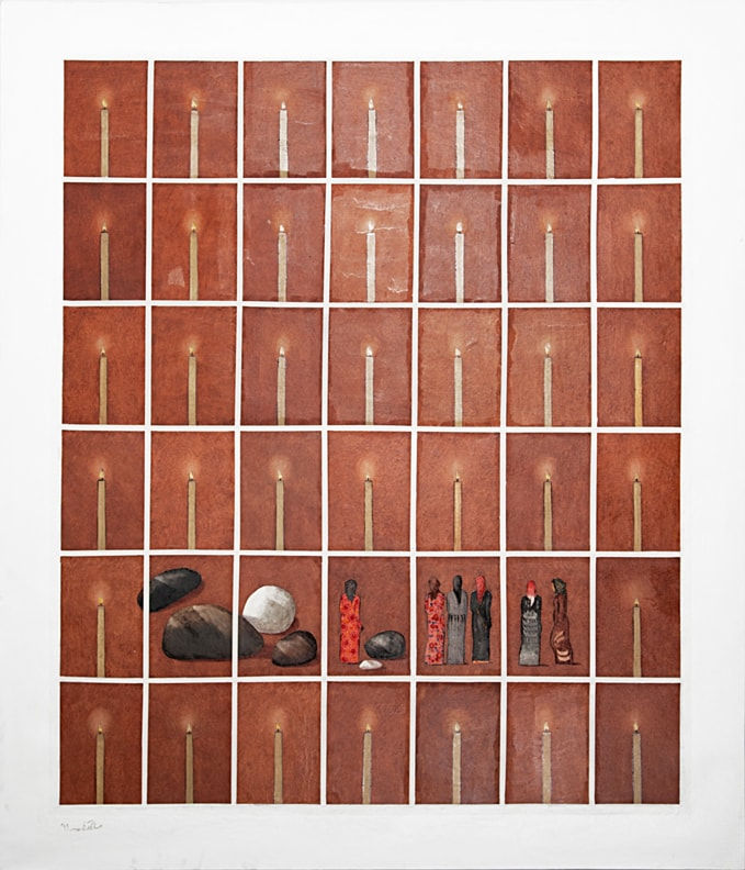 Untitled Oil on Canvas 170 x 150 cm