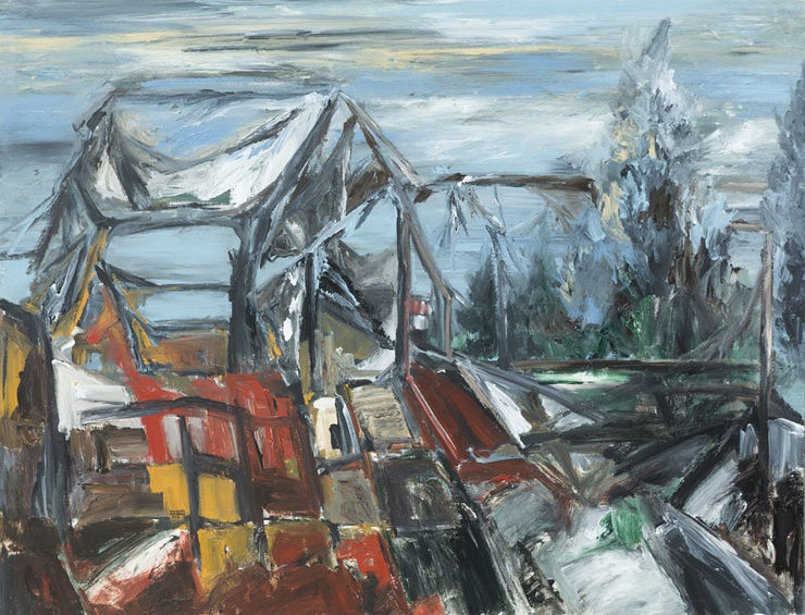 Untitled, 2015 Acrylic on Canvas 130 x 170 cm