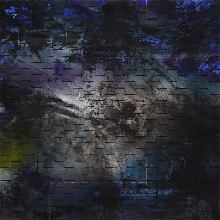 Spectrum 1, 2021 Acrylic on canvas 75 x 75 cm