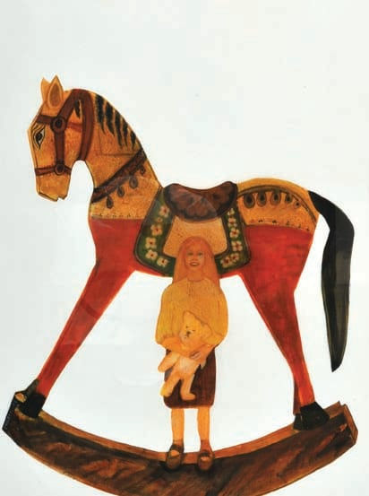 Khaled Takreti Le Jour de F&ecirc;te, 2008 Oil on Paper 60 x 45 cm