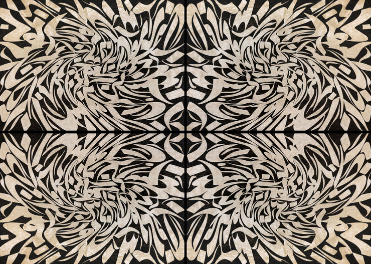 Numbers, 2012 Mixed Media on Canvas 236 x 330 cm (Polyptych)