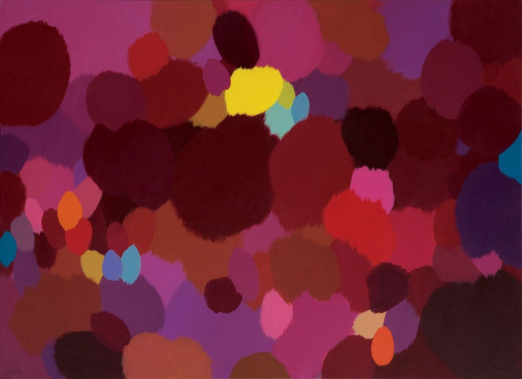 Takheel I, 2013 Acrylic on Canvas 122 x 167.5 cm