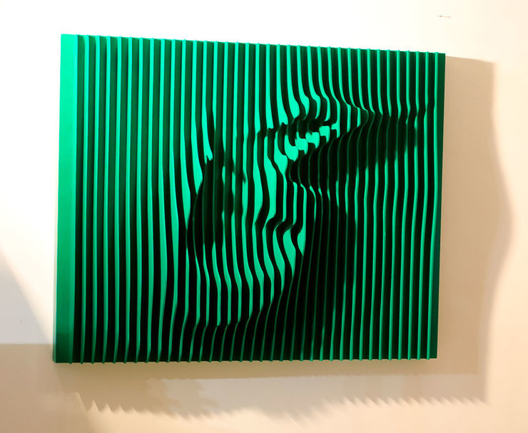 Hay, 2013 Mixed Media On Wooden Board 120 x 150 x 30 cm