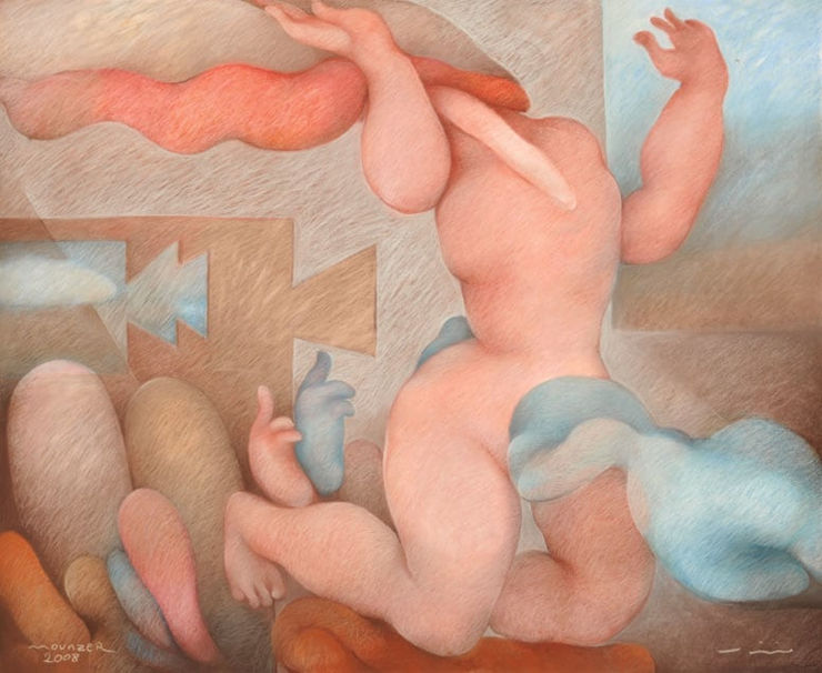 Untitled, 2008 Pastel on Paper 146 x 177 cm