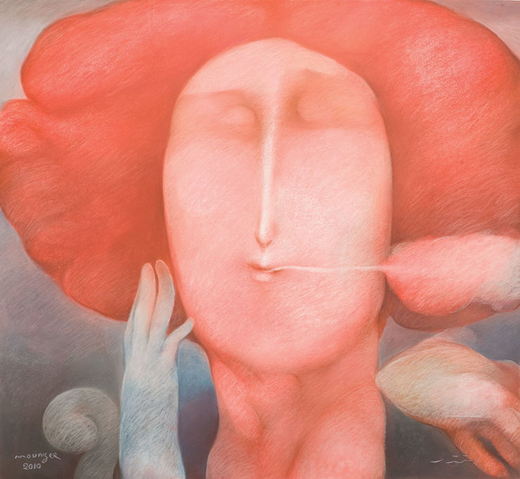 Untitled, 2010 Pastel on Paper 106 x 116 cm