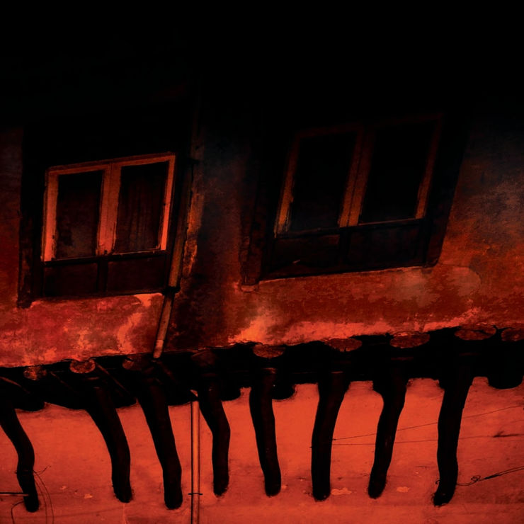 Nassouh Zaghlouleh Striptease Series, 2008 C - Print Plexi Frame 110 x 110 cm Edition of 7