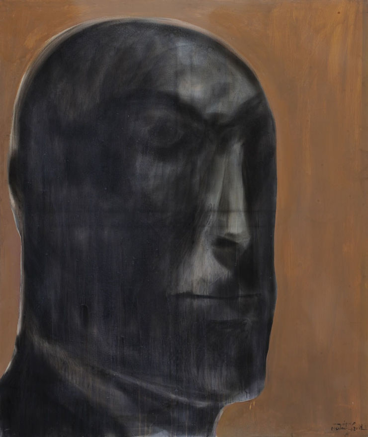 Untitled, 2009 Mixed Media on Canvas 195 x 164 cm