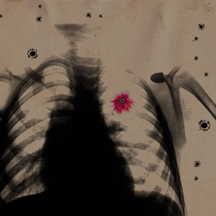 Bullet, 2012 Archival Print On Cotton Paper Edition of 5 + 2 AP 60 x 60 cm