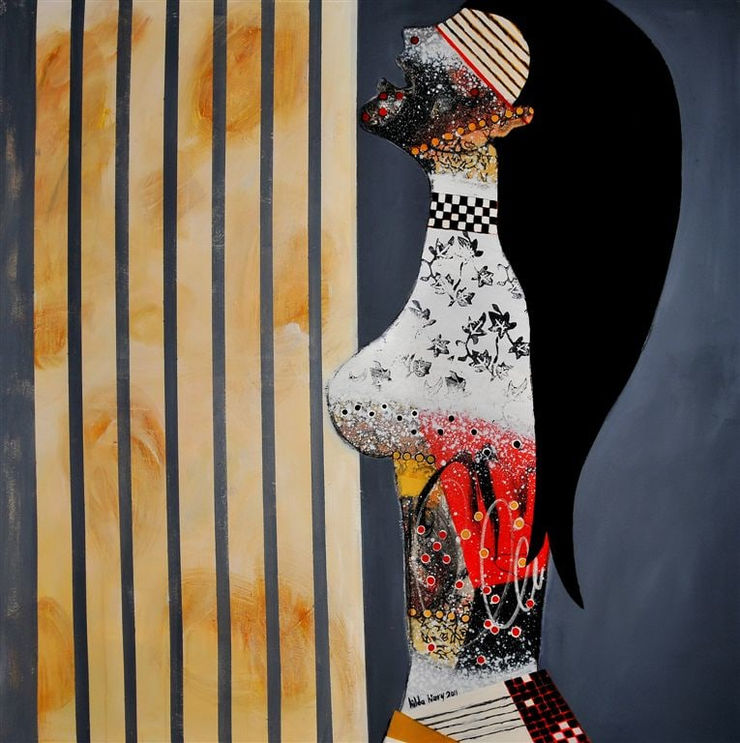 The Prisoner, 2011 Acrylic on Canvas 150 x 150 cm