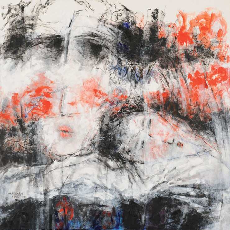 Untitled, 2009 Acrylic on Canvas 152 x 152 cm