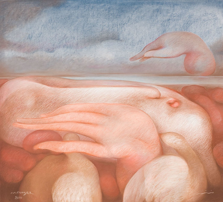 Untitled, 2010 Pastel on Paper 108 x 119 cm