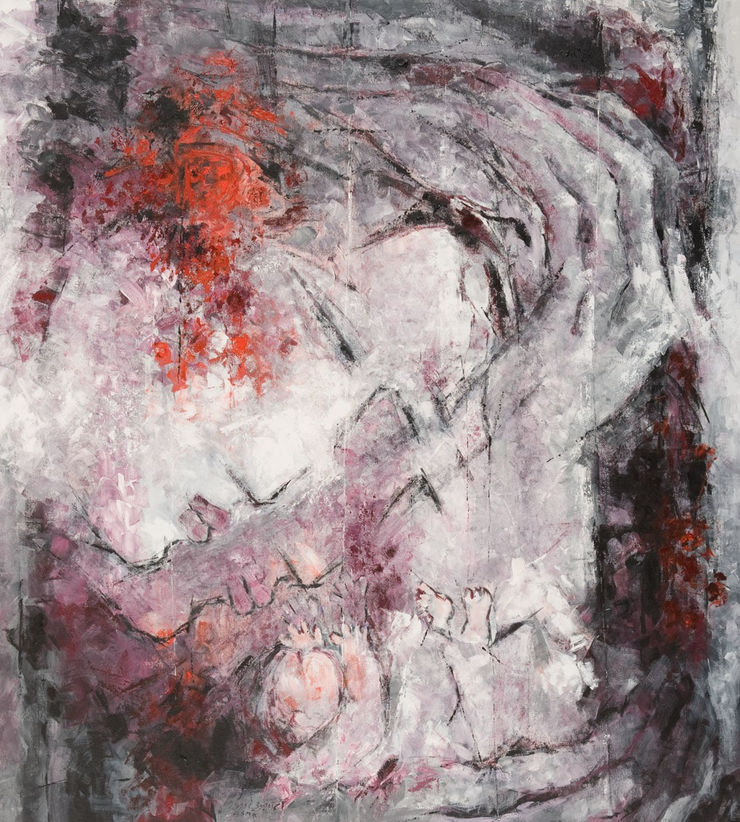 Untitled, 2011 Acrylic on Canvas 200 x 180 cm