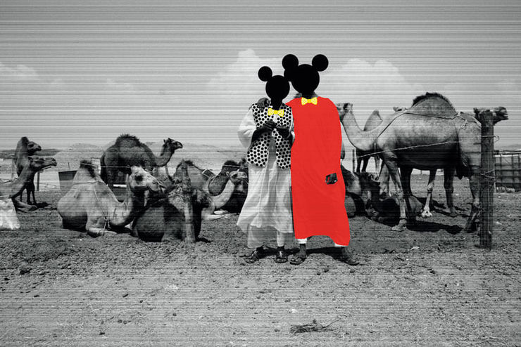 Huda Baydoun Tagged & Documented from Documenting the Undocumented Series, 2013 C-print Diasec Mounting 100 x 150 cm Edition of 3 + 1 AP