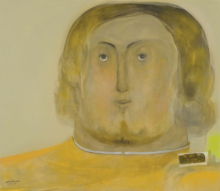 Untitled, 2009 Mixed Media on Canvas 170 x 190 cm