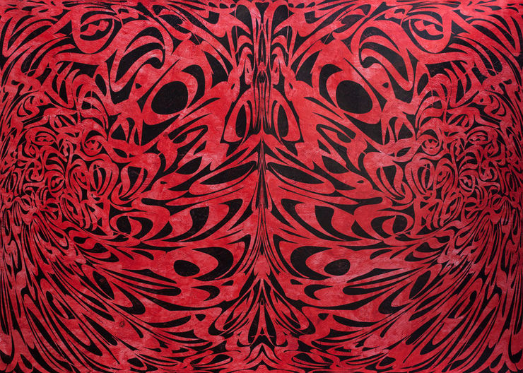 Eagerness, 2013 Mixed Media on Canvas 150 x 210 cm