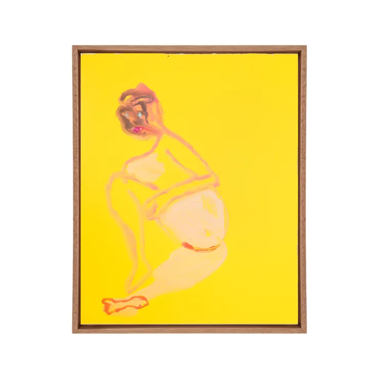 Jacqui Stockdale 32.5, 2023 Acrylic & Ink on 300gsm Spectrum Board 26 × 32.5 cm (unframed)