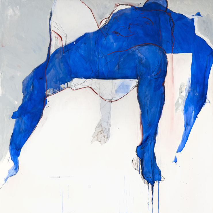 Cam Summers The Sun Bent It’s Head on My Skin This Morning, 2026 Signed, titled and dated on reverse Charcoal, oil pastel, pastel and acrylic on canvas 150 x 150 x 4 cm 59 x 59 x 1 1/2 inches