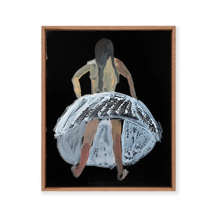 Jacqui Stockdale Water Under the Bridge, 2023 Acrylic & Ink on 300gsm Spectrum Board 32.5 × 26 cm (unframed)