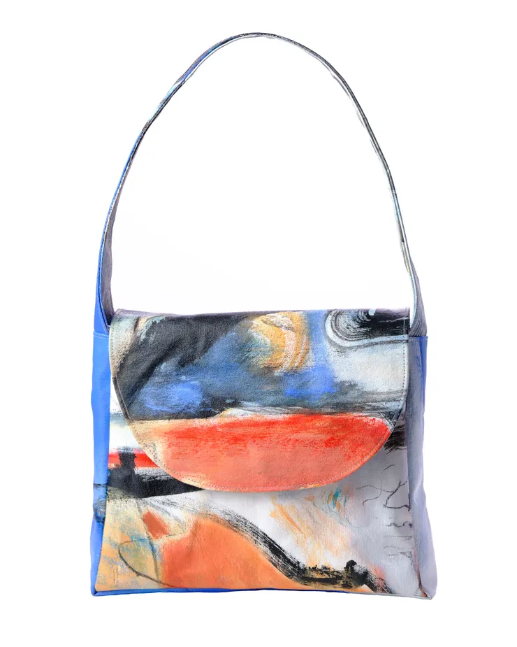 Maya Irving Zara, 2026 Certificate of Authenticity Hand-made from original acrylic on canvas artwork 46 x 30 x 6 cm 18 x 12 x 2 1/2 inches