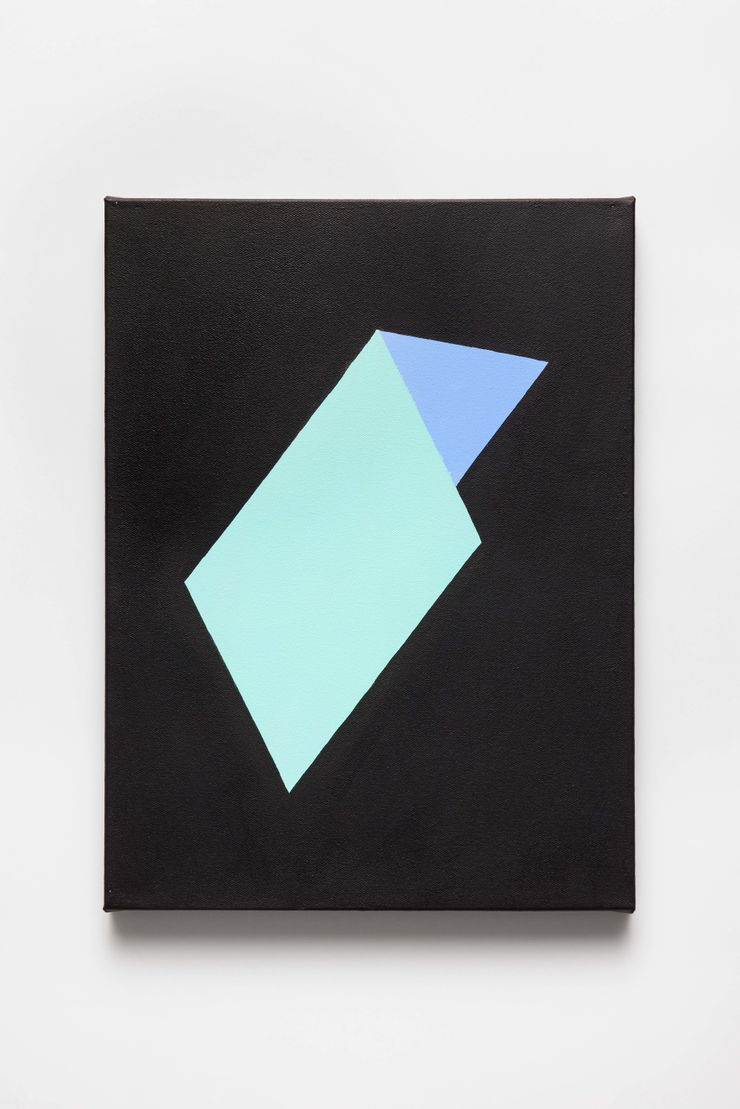 Marcelo Cipis Telhado - H3, 2025 Acrílica sobre tela [Acrylic on canvas] 40 x 30 cm [16 x 12 in.]