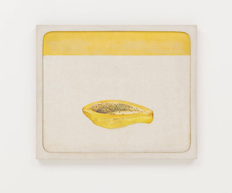 Glauco Rodrigues A Nave do Destino, 1969 Acrílica sobre tela sobre placa / Acrylic on canvas on hardboard 64.1 x 75.9 cm 25 1/4 x 29 7/8 in