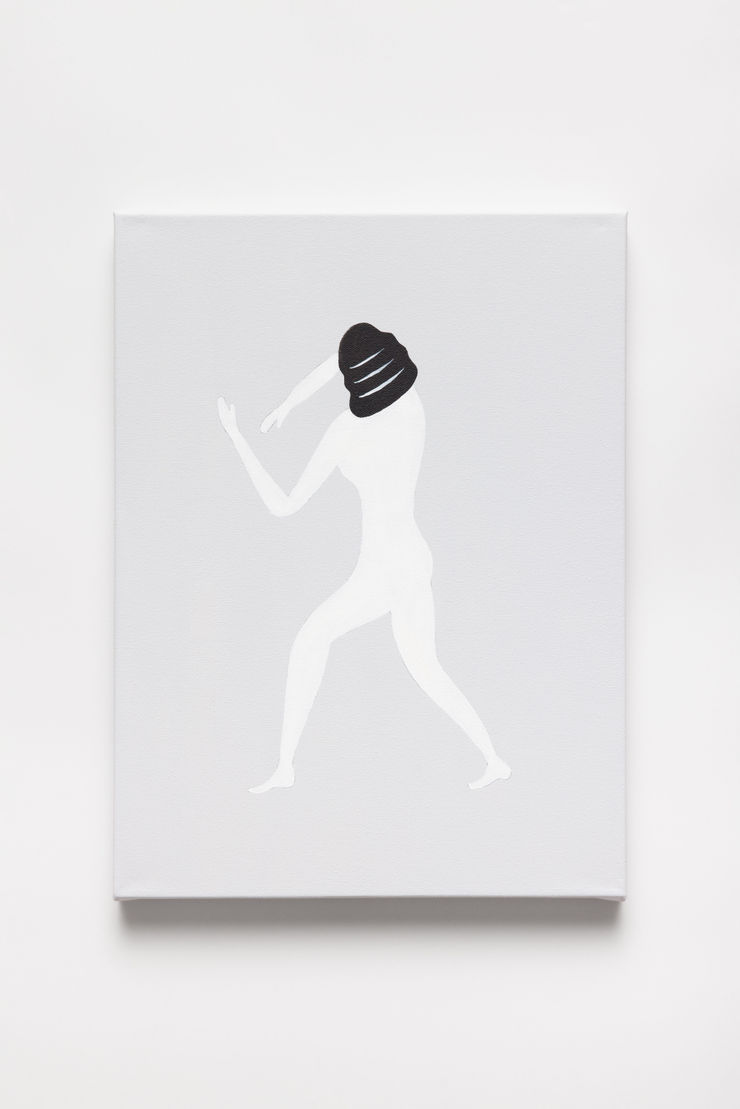 Marcelo Cipis Mulher de costas - A5, 2025 Acrílica sobre tela [Acrylic on canvas] 40 x 30 cm [16 x 12 in.]