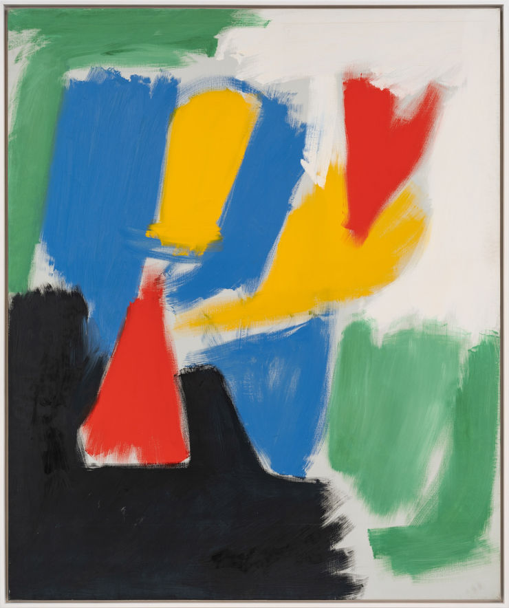 Ethel Schwabacher Burning Embers, 1961