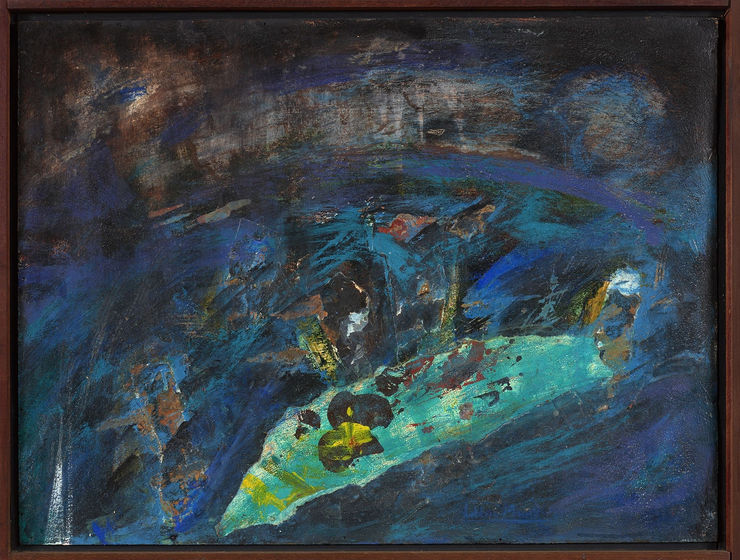 Libbie Mark Collage Painting #6, 1961