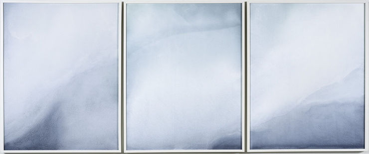 Susan Vecsey Untitled (White Triptych), 2023