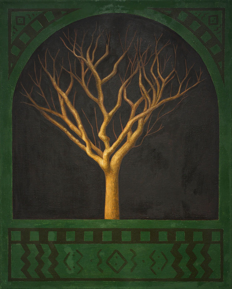 Moemi Yamamoto, Strom ve tmě / Tree in the Dark, 2022