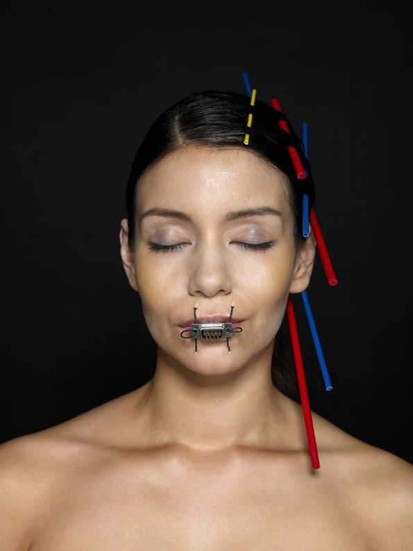 Cyborg Faces, Automaticscanning device Cod Y-45 , 2008