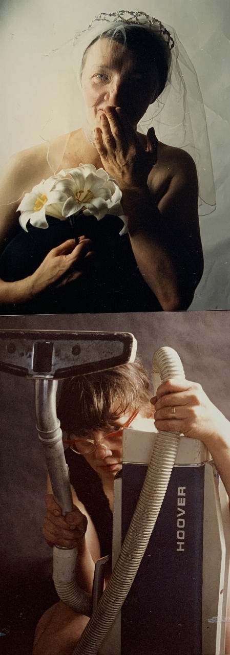 Jo Spence, Photo therapy: The Bride (from a phototherapy session on powerlessness) 3, 1984