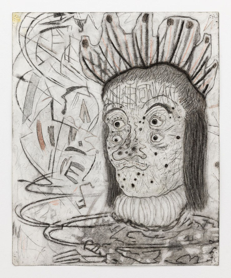 Ross Taylor, Drifting towards, with moony intent, 2023-2024