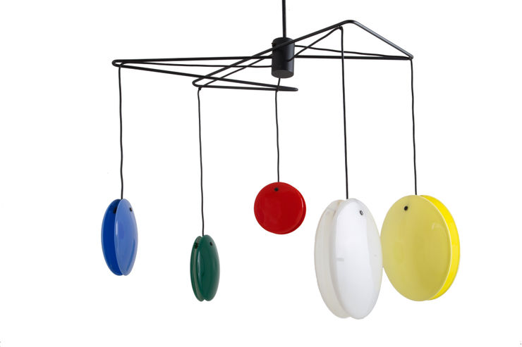 Gino Sarfatti, Chandelier 2072 Jo-Jo for ARTELUCE, Production ARTELUCE 1953