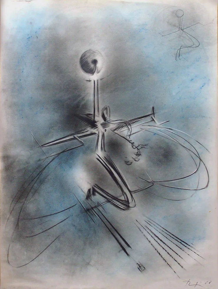 Renzo Bergamo, Astral Trip, "Viaggio astrale ", 1968