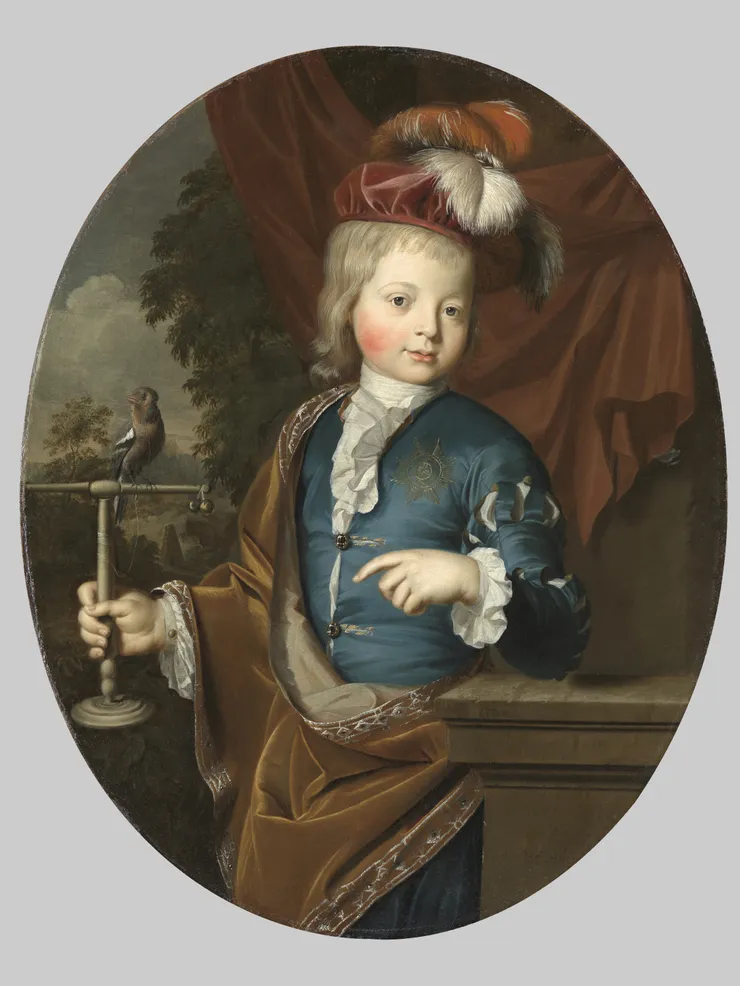 Arent Vygh, Portrait of Frederick Louis Prince of Wales, 1711