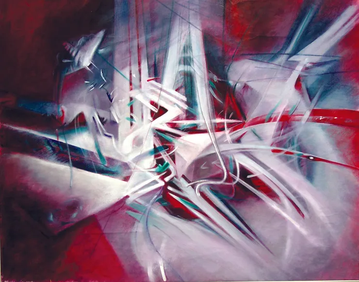 Renzo Bergamo, Where the moth rests, "Dove la falena si riposa", 2004