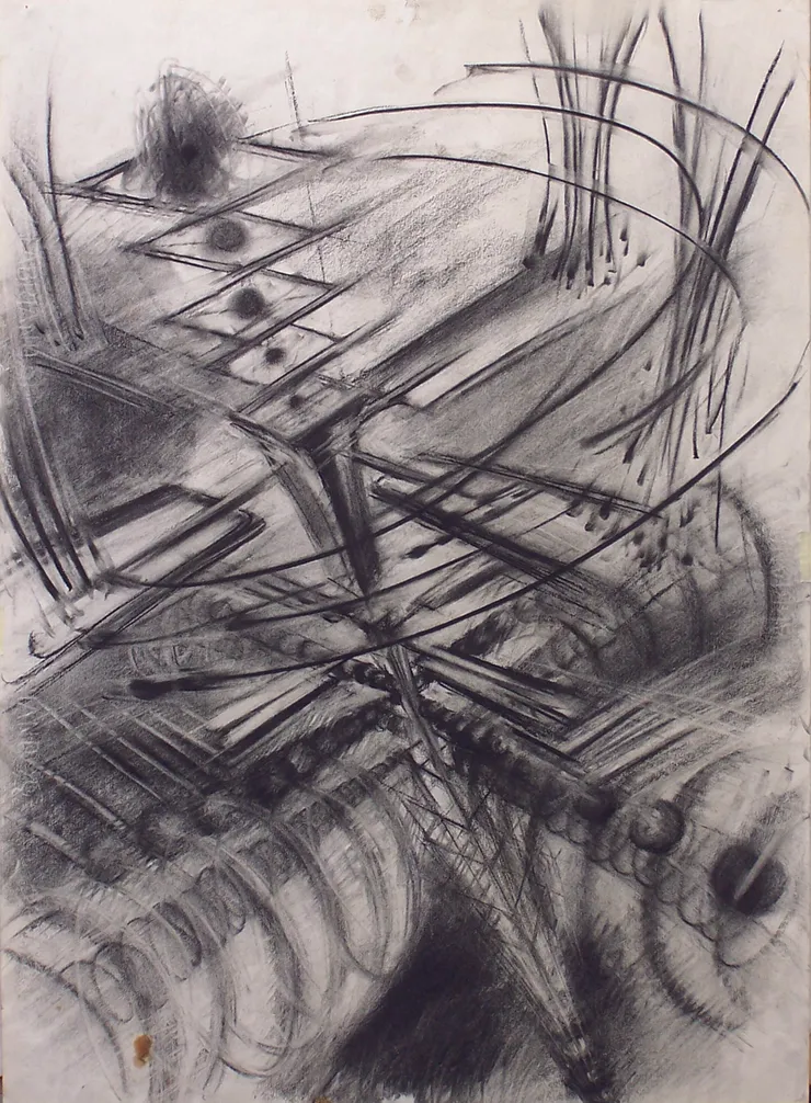 Renzo Bergamo, color = light = dynamic energy, "colore=luce=energia dinamica", '70