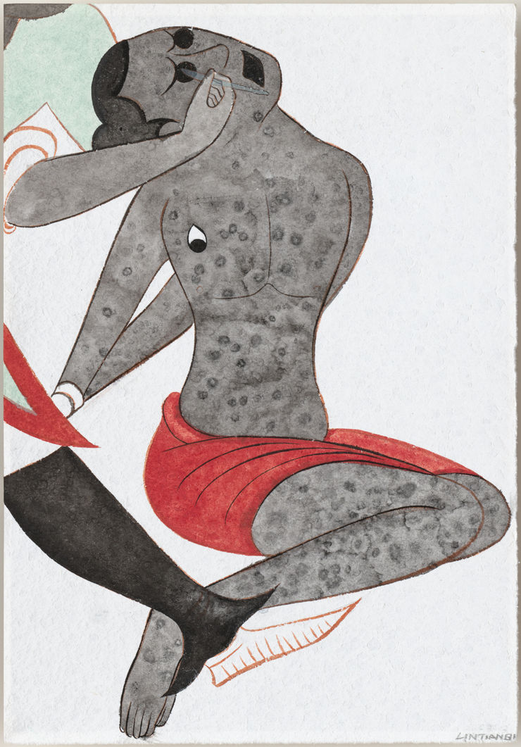 Lin Tian Qi, The Ceaseless Dance - Bandits (undergoing torture) , 2023